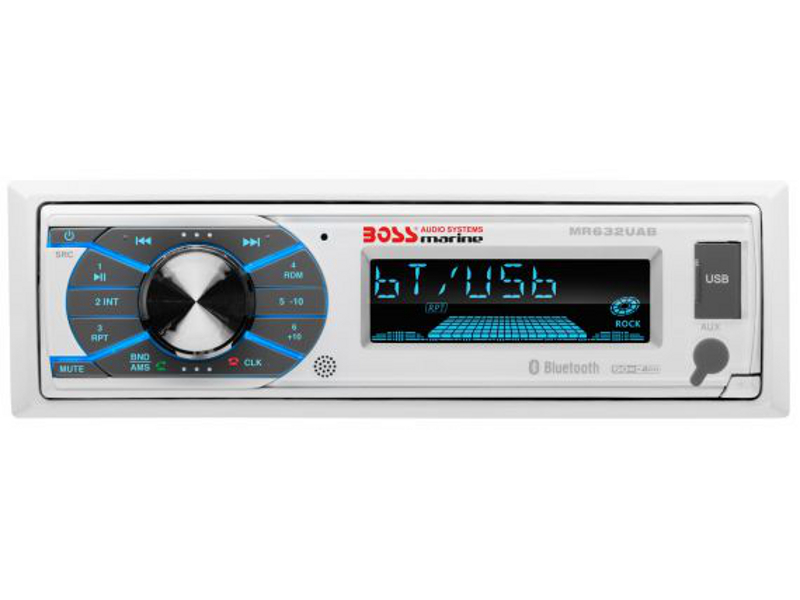 BOSS Audio Marine MR632UAB, BOSS Marine MR632UAB, BOSS Audio Systems MR632UAB, BOSS Audio MR632UAB, BOSS MR632UAB, MR632UAB, морская магнитола, BOSS Audio Systems, BOSS Audio, BOSS Marine, магнитола BOSS Marine, морская магнитола BOSS