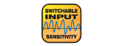 Switchable Input Sensitivity