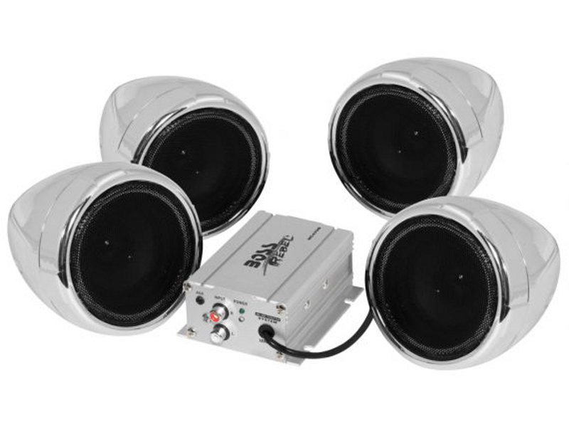BOSS Marine MC470B, BOSS MC470B, MC470B, BOSS Audio MC470B, Boss Audio Systems MC470B, BOSS Audio Marine MC470B, аудиосистема для мотоцикла, аудиосистема на мотоцикл, музыка на мотоцикл, Акустическая система для мотоцикла, BLUETOOTH® | 1000 WATTS MAX POWER ALL-TERRAIN SPEAKER AND AMPLIFIER SYSTEM