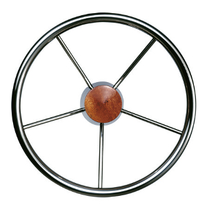 Рулевое колесо Yamaha, STEERING WHEEL CHROME 5-SPOKE, YMM-24006-00-CH