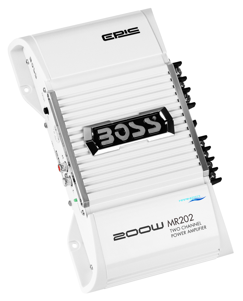 BOSS Marine MR202, BOSS MR202, MR202, Морской усилитель звука, усилитель звука, BOSS Marine