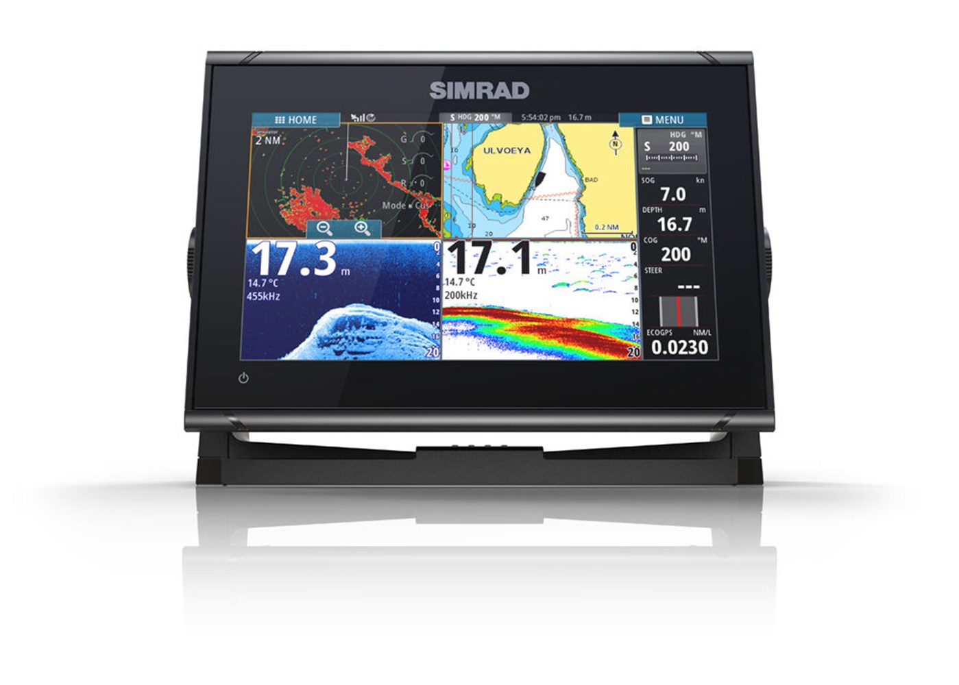 SIMRAD GO9 XSE - Мульти-сенсорный многофункциональный дисплей/картплоттер SIMRAD GO9 XSE, Simrad, Go9, Go9 XSE, картплоттер, сенсорный,GPS-модуль, WiFi, NMEA 2000, Totalscan, 000-13212-001