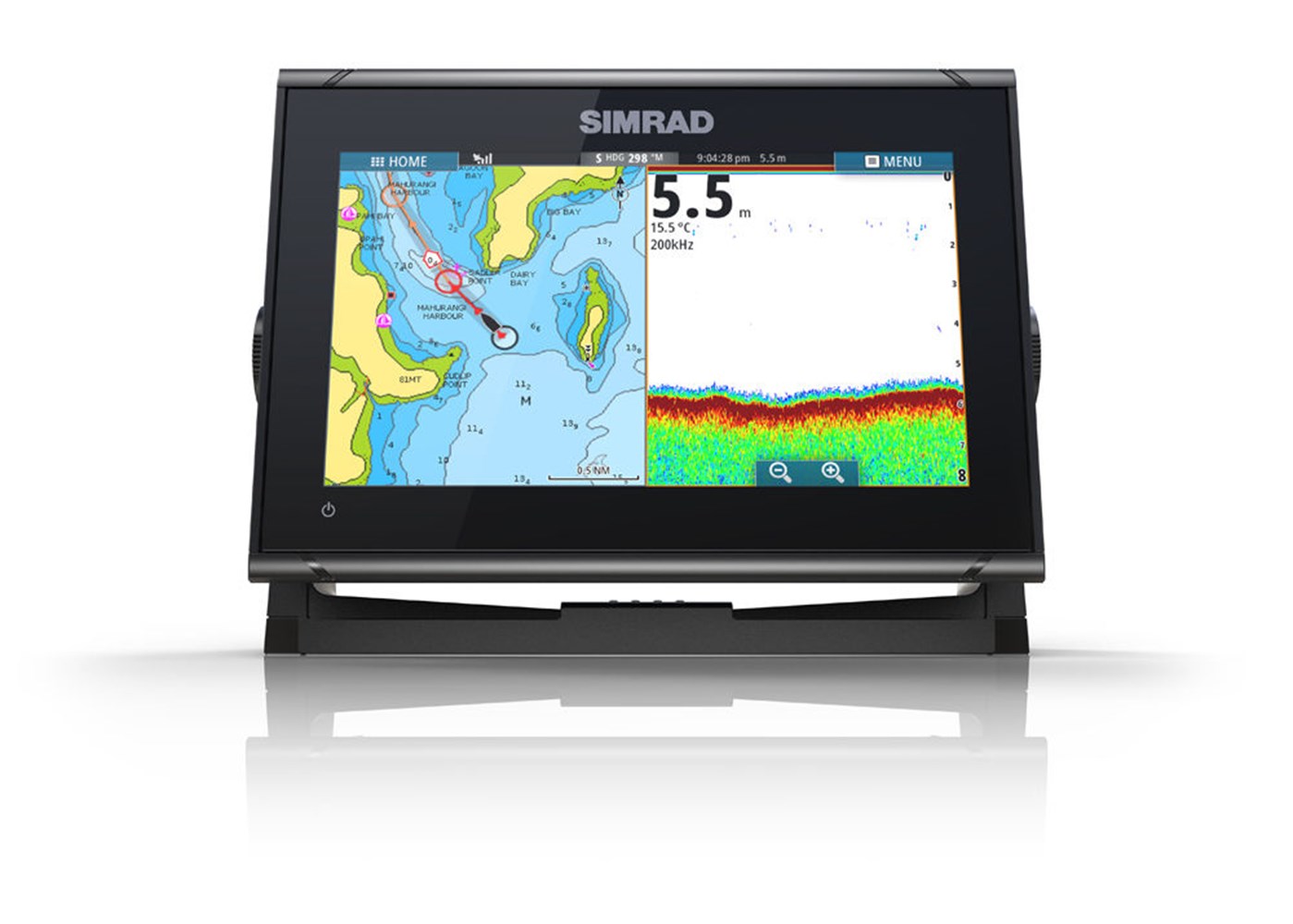 SIMRAD GO9 XSE - Мульти-сенсорный многофункциональный дисплей/картплоттер SIMRAD GO9 XSE, Simrad, Go9, Go9 XSE, картплоттер, сенсорный,GPS-модуль, WiFi, NMEA 2000, Totalscan, 000-13212-001