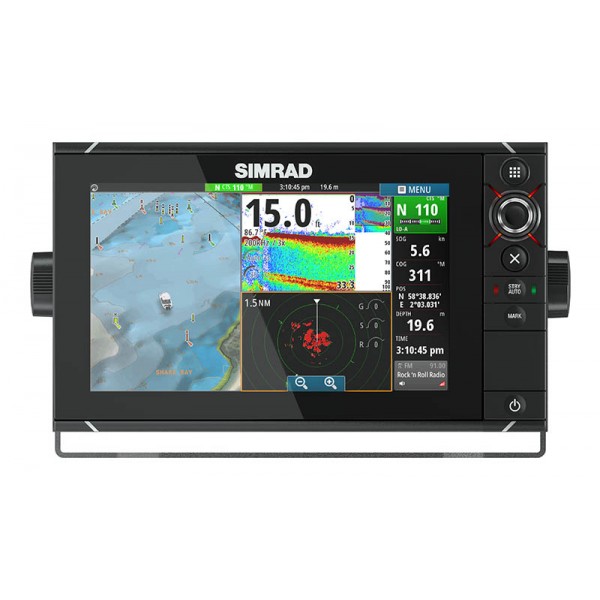 SIMRAD NSS9 EVO2 - Мульти-сенсорный многофункциональный дисплей/картплоттер Simrad, NSS9, Evo2, картплоттер, эхолот, сенсорный, CHIRP, WiFi, GPS