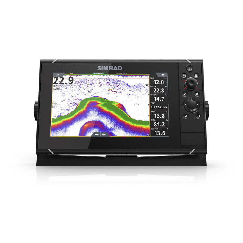 SIMRAD NSS9 EVO3 - Мульти-сенсорный многофункциональный дисплей/картплоттер SIMRAD NSS9 EVO3, Simrad, NSS9, Evo3, картплоттер, эхолот, сенсорный, CHIRP, WiFi, GPS