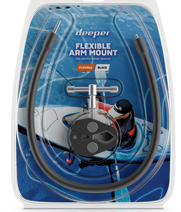 Универсальное гибкое крепление для эхолота Deeper deeper flexible arm mount, Универсальное гибкое крепление для эхолота Deeper