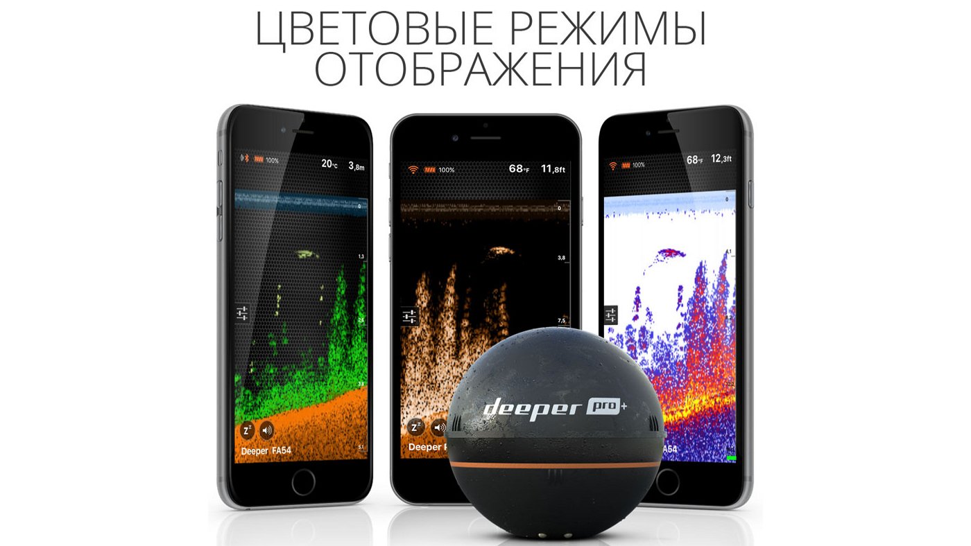Эхолот Deeper Pro+ Эхолот Deeper Pro+, Deeper Pro+, Deeper Pro Plus