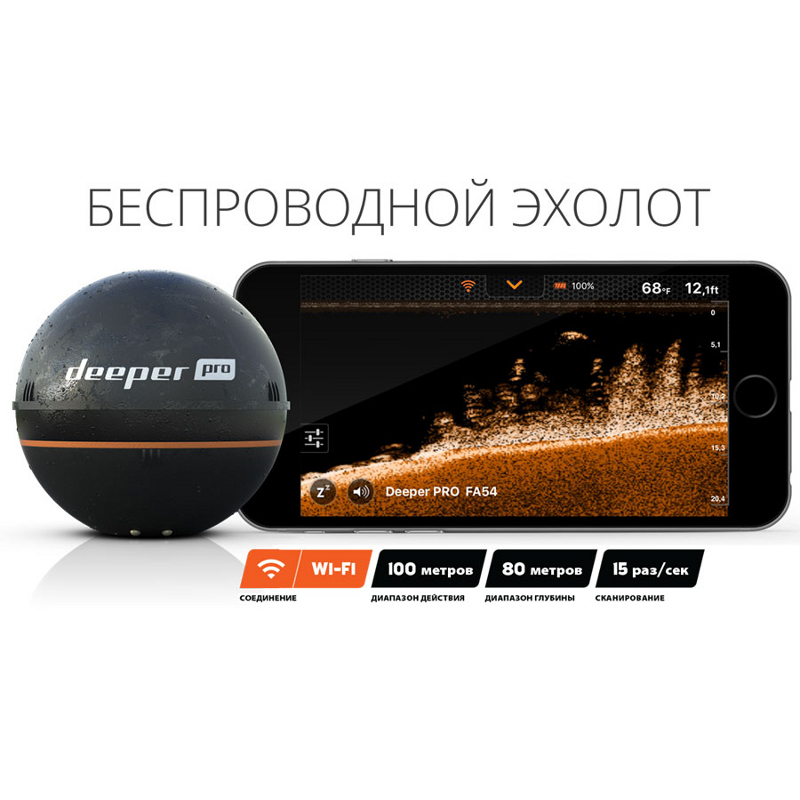 Эхолот Deeper pro Эхолот Deeper Pro, Deeper Pro