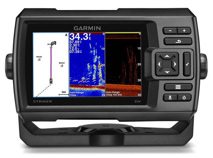 Garmin Striker 5cv CHIRP, Garmin Striker 5cv, Garmin Striker 5dv, Эхолот Garmin Striker 5dv, Эхолот Garmin, Эхолот