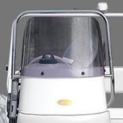 Релинг из нержавеющий стали на рулевую консоль для лодок и катеров GRAND Golden Line Tenders: G340, G380, Silver Line Riders: S370
