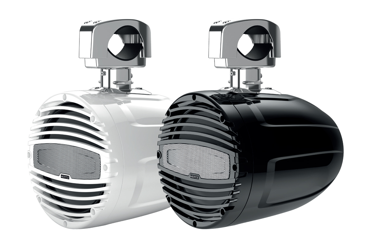 HERTZ HTX 8 M-CL-W / C - Marine Tower Coaxial Speakers White / Black Hertz HTX 8 M-CL-W Marine Tower Coaxial Speakers White, Hertz HTX 8 M-CL-C Marine Tower Coaxial Speakers Black, Hertz HTX 8 M-CL-W, Hertz HTX 8 M-CL-C, HTX 8 M-CL-C, HTX 8 M-CL-W, HERTZ, динамики HERTZ, Marine coaxial, Marine Tower Coaxial Speakers, Морские динамики, морские коаксиальные динамики, влагозащищенные динамики, динамики для лодки, морская акустика, колонки для лодки, колонки влагозащищенные