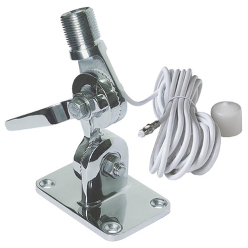 Крепление из нержавеющей стали для УКВ антенны, VHF F/DN MMT S/S FASTFIT WITHCBL, Navico 1815 VHF antenna mount, Navico 1815 VHF, Крепление VA-MTG-SS для антенны, антенна УКВ, NAVICO AA000224