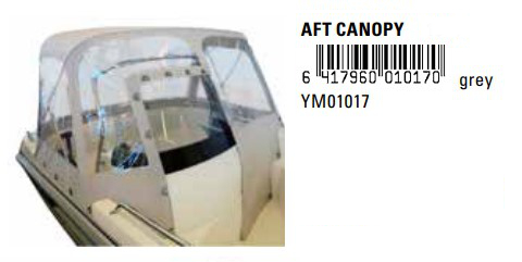 Ходовой тент для лодки Yamarin 46 Side Console Ходовой тент для лодки Yamarin 46 Side Console