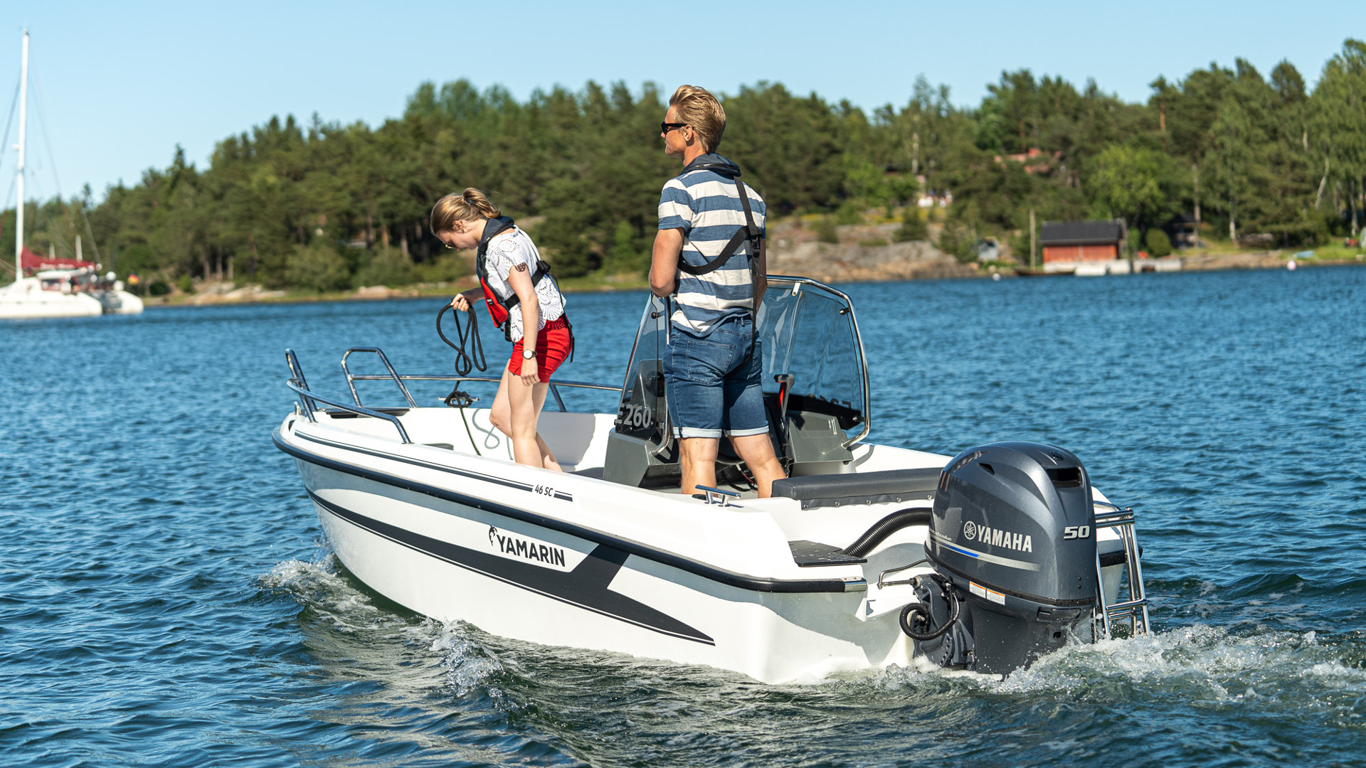 Yamarin 46 SC - Стеклопластиковая лодка с боковой консолью Yamarin 46 Side Console, Yamarin 46 SC, Yamarin 46SC, Стеклопластиковая лодка Yamarin, Стеклопластиковая лодка Yamarin 46 SC, Стеклопластиковая лодка Yamarin 46 Side Console, Стеклопластиковый катер Yamarin, Стеклопластиковый катер Yamarin 46 SC, Стеклопластиковый катер Yamarin 46 Side Console