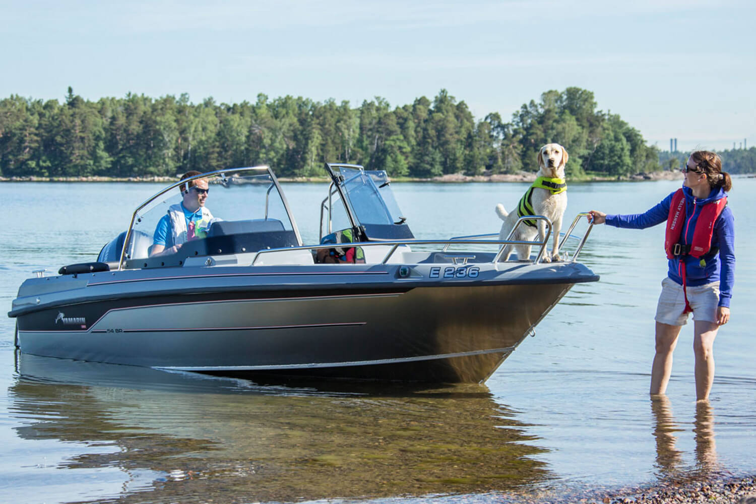 Yamarin CROSS 54 Bow Rider - Комбинированная лодка (алюминий + стеклопластик) Yamarin CROSS 54 Bow Rider, Yamarin CROSS 54 BR, Алюминиевая лодка Yamarin CROSS, Алюминиевая лодка Yamarin CROSS 54 BR, Алюминиевая лодка Yamarin CROSS 54 Bow Rider, Алюминиевый катер Yamarin CROSS 54 BR, Алюминиевый катер Yamarin CROSS 54 Bow Rider