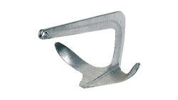 Якорь Trefoil, Якорь Trefoil из литой стали горячего цинкования, Якорь Trefoil 2 кг, Якорь плуг, 01.110.02, 01.110.05, 01.110.07, 01.110.10