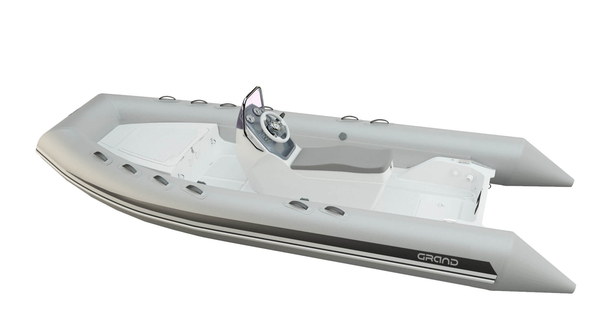 Надувная лодка с жестким дном GRAND Silver Line S520S, Надувная лодка GRAND Silver Line S520SF, GRAND Silver Line S520S, GRAND Silver Line S520SF, GRAND S520S, GRAND S520SF, GRAND S520, Надувная лодка GRAND, Надувная лодка ГРАНД, Надувная лодка с жестким дном, RIB, Rigid Inflatable Boats