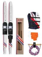 Classic Skis Package ISO JOBE, Classic Package 67'' JOBE, 208813001, JOBE 208813001, Воднолыжный комплект, Воднолыжный комплект Jobe, Водные лыжи, водные лыжи Jobe, Water Ski, Water Ski Package, Водные лыжи для новичков, лыжи для среднего уровня, лыжи для среднего уровня катания, лыжи комбо, лыжный слалом, начальный уровень