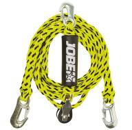 WaterSports Bridle Without Pulley 12ft 2P JOBE, WaterSports Bridle w Pulley 12ft JOBE, Water Sports Bridle With Pulley JOBE, 210209002, 210017032, фал треугольник для буксировки, фал треугольник, буксировочная веревка для водных лыж, веревка для буксировки водных лыж, буксировочная веревка