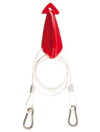 Cable Bridle Stainless Steel Hooks 8ft, 210017030, 210101070, Буксировочный узел для буксировки надувных водных аттракционов, Буксировочный узел для буксировки водных лыж, фал треугольник, Буксировочный узел с карабинами, буксировочный трос для надувных аттракционов