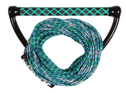 Wake Combo Prime Blue JOBE, 211317012, JOBE 211317012, Рукоятка и буксировочный фал для вейкборда, Рукоятка и фал для вейкборда, фал для вейкборда, трос для вейкборда, фал для вейка, нетонущий фал