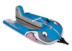 Dolphi Towable Trainer 1P JOBE, Jobe 230113006, Dolphi Trainer JOBE, Jobe Dolphi Trainer, Jobe, Надувной буксируемый водный аттракцион, буксируемый надувной водный аттракцион, надувной водный аттракцион, водный аттракцион, буксируемый водный аттракцион, буксируемый аттракцион, водный аттракцион Jobe, одноместная плюшка, плюшка, детский водный аттракцион, детская плюшка