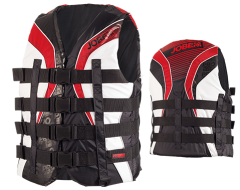 Progress 4 Buckle Vest Red JOBE, 244815013, Жилет спасательный унисекс, Жилет страховочный unisex, Жилет страховочный, Жилет спасательный