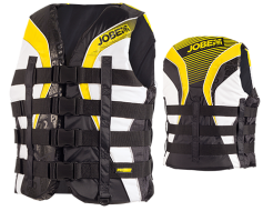 Progress 4 Buckle Vest Yellow JOBE, 244815014, Жилет спасательный унисекс, Жилет страховочный unisex, Жилет страховочный, Жилет спасательный