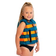Nylon Life Vest Kids Teal JOBE, 244823016, Жилет страховочный детский, Жилет страховочный, Жилет спасательный подростковый, Жилет страховочный подростковый, Жилет страхувальний дитячий, Жилет страхувальний, Жилет рятувальний підлітковий, Жилет страхувальний підлітковий