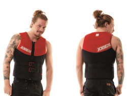 Neoprene Vest Men Red JOBE, Vest Men JOBE, 244918105, JOBE 244918105, Жилет страховочный мужской, Жилет страховочный, Жилет спасательный, водный жилет