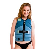 Unify Life Vest Women Steel Blue JOBE, 244923005, Жилет страховочный женский, Жилет страховочный, Жилет спасательный, Женский неопреновый страховочный жилет, Жіночий неопреновий страхувальний жилет