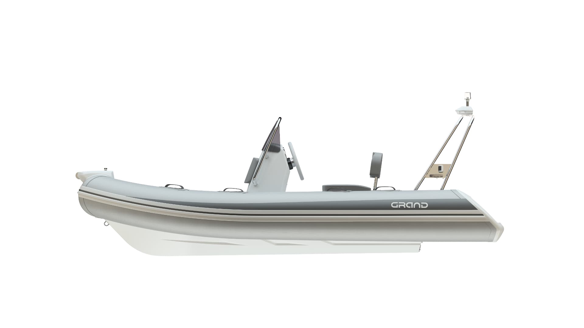 Надувная лодка GRAND Silver Line S370, GRAND Silver Line S370NL, GRAND Silver Line S370NLF, GRAND S370NL, GRAND S370NLF, S370NL, S370NLF, Надувная лодка GRAND, Надувная лодка ГРАНД, Надувная лодка с жестким дном, RIB, Rigid Inflatable Boats