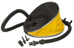 Foot Pump with Halkey Roberts Nozzle JOBE, Foot Pump JOBE, Foot Pump, 410805001, JOBE 410805001, 410017101, JOBE 410017101, Воздушный насос для водных аттракционов, Воздушный насос, насос для водных аттракционов, Воздушный насос для надувных лодок, ножной насос