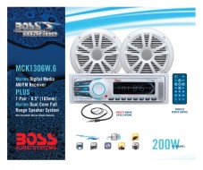 BOSS Marine MCK1306W.6, BOSS MCK1306W.6, MCK1306W.6, морская аудиосистема
